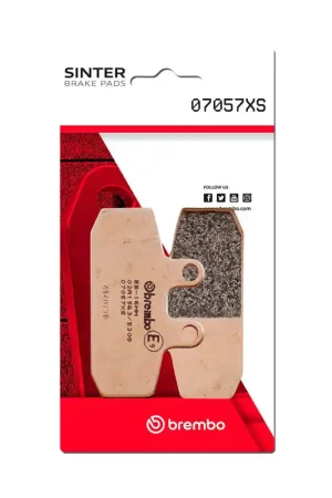 Brembo OE 02-05 Aprilia Atlantic Right 500cc Sinter Brake Pad - Front Brand New