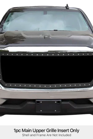 Get Yours APS Black Rivet Grille APS GR03LFC75K