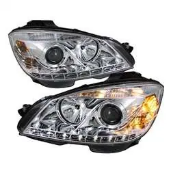 Spyder Projector Headlights - DRL - Chrome FCLH 5042255 Top Rated
