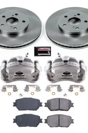 Top Pick Power Stop 2002 Toyota Camry Front Autospecialty Brake Kit w/Calipers