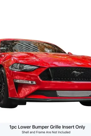 APS Polished Stainless Steel Billet Grille APS GR06FFD09S Exclusive