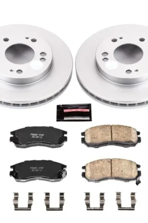 Power Stop 95-05 Chrysler Sebring Front Z17 Evolution Geomet Coated Brake Kit Limited Edition