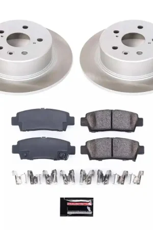 Trusted Brand Power Stop 95-99 Toyota Avalon Rear Semi-Coated Rotor Kit