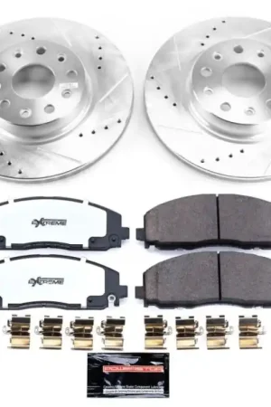 Worldwide Shipping Power Stop 18-19 Jeep Wrangler Front Z36 Truck & Tow Brake Kit