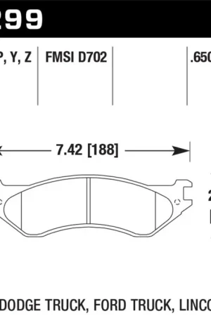 Hawk Performance Ceramic Street Brake Pads Discount