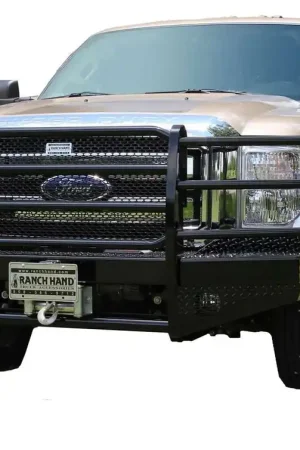 Price Cut Ranch Hand FBF115BLR Sport Series Winch Ready Front Bumper For Ford F-450