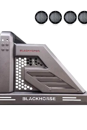 Crafted Black Horse Off Road Armour II Roll Bar Kit GDRD AR2-09B-PLFB