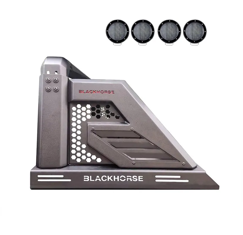 Crafted Black Horse Off Road Armour II Roll Bar Kit GDRD AR2-09B-PLFB