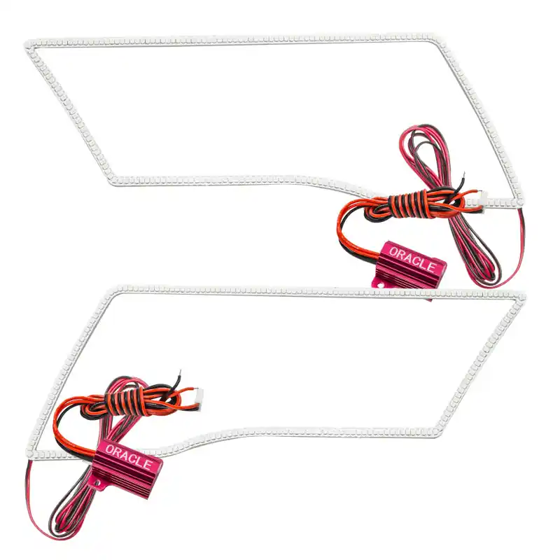 Budget Oracle Dodge Ram Sport 09-18 LED Headlight Halo Kit - White