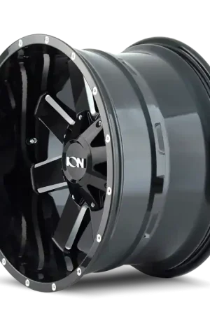 ION Type 141 20x12 / 6x135 BP / -44mm Offset / 106mm Hub Gloss Black Milled Wheel Seasonal Sale