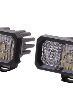 Diode Dynamics Stage Series 2 In LED Pod Sport - White Combo Standard RBL (Pair) New Arrival