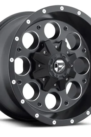 Fuel Offroad Wheels Revolver D525 Matte Black Milled 15x10 -43mm Offset 5x114.3 (5x4.5),5x120.7 (5x4.75) Save Now