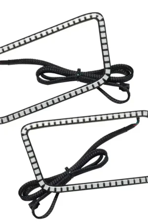 Oracle 09-15 Ram 1500 Sport Surface Mount LED Fog Light Halo Kit - ColorSHIFT Must Have