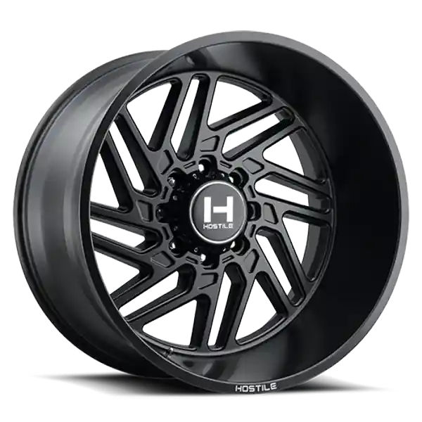 Hostile Wheels Jigsaw H116 Asphalt 20x10 -19mm Offset 8x180 Price Drop
