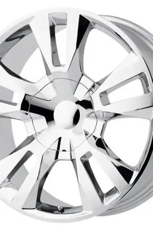 Fast Shipping Performance Replicas Wheels PR188 Chrome 22x9 24mm Offset 6x139.7 (6x5.5)