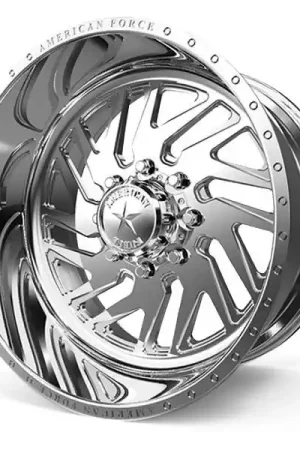 Place Order American Force Forged Wheels Kash F31 Polished 26x14 -73mm Offset 5x139.7 (5x5.5)