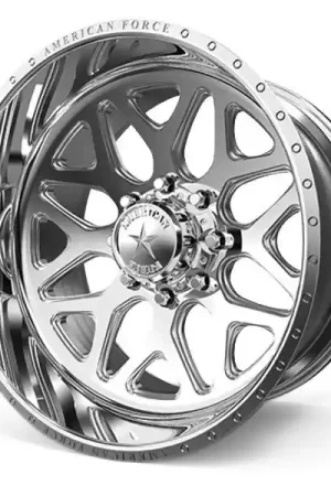 American Force Forged Wheels Sprint CK08 Polished 22x12 -55mm Offset 8x165.1 (8x6.5) Time-Limited