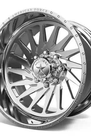 Top Rated American Force Forged Wheels Morph CKH01 Polished 22x12 -55mm Offset 6x135