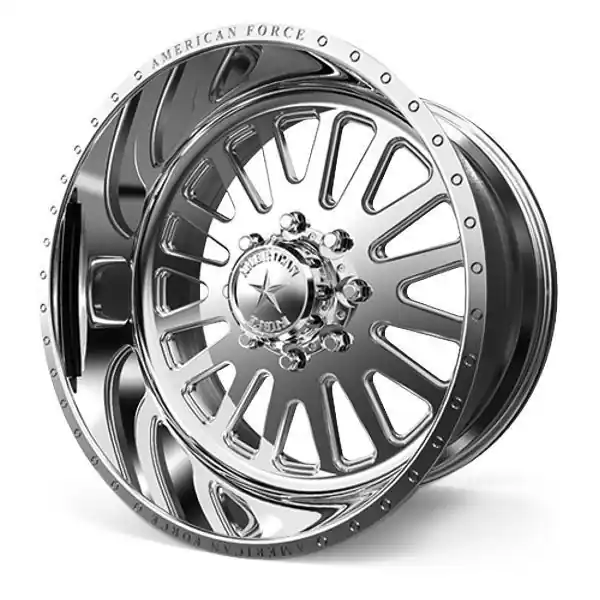 American Force Forged Wheels Atom SS F20 Polished 24x11 0mm Offset 8x180 Big Sale