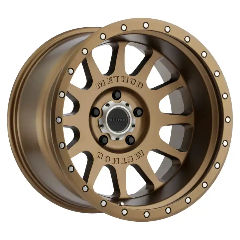 Popular Method MR605 NV 20x10 -24mm Offset 5x5 71.5mm CB Method Bronze Wheel