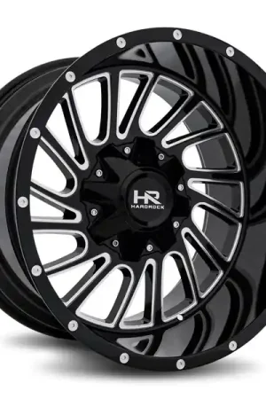 Money Back Guarantee Hardrock Offroad Wheels H708 Gloss Black Milled 22x10 -25mm Offset 8x170
