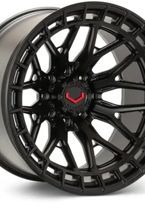 Reduced Price Vossen LCX-02 24x10 - 8x180 - ET+15 - Deep - 124.3 - Satin Black Wheel