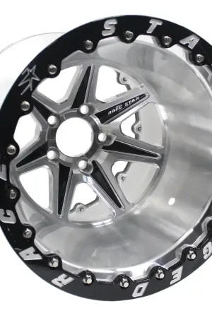 Race Star 72 ValStar 15x14 / 5x4.50BC / 5.5BS / 3.072in CB / Machined w/Black Accents Wheel Deal