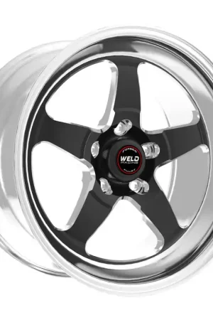 Weld S71 17x10 / 5x5mm BP / 7.2in. BS Black Wheel 3.1 ID (High Pad) - Non-Beadlock Viral