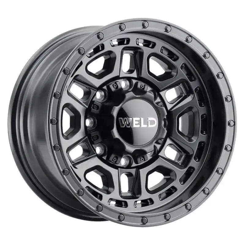 Express Delivery Weld Off-Road Crux 20x12in / 6x135 BP / ET -44 / 106.1mm Bore - Satin Black Wheel