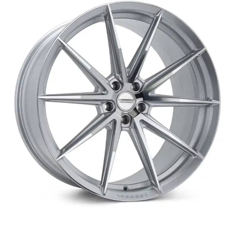 Vossen HFX-2 20x9 - 5x114.3 - ET32 - Flat - 73.1 - Silver Polished Wheel Professional Grade