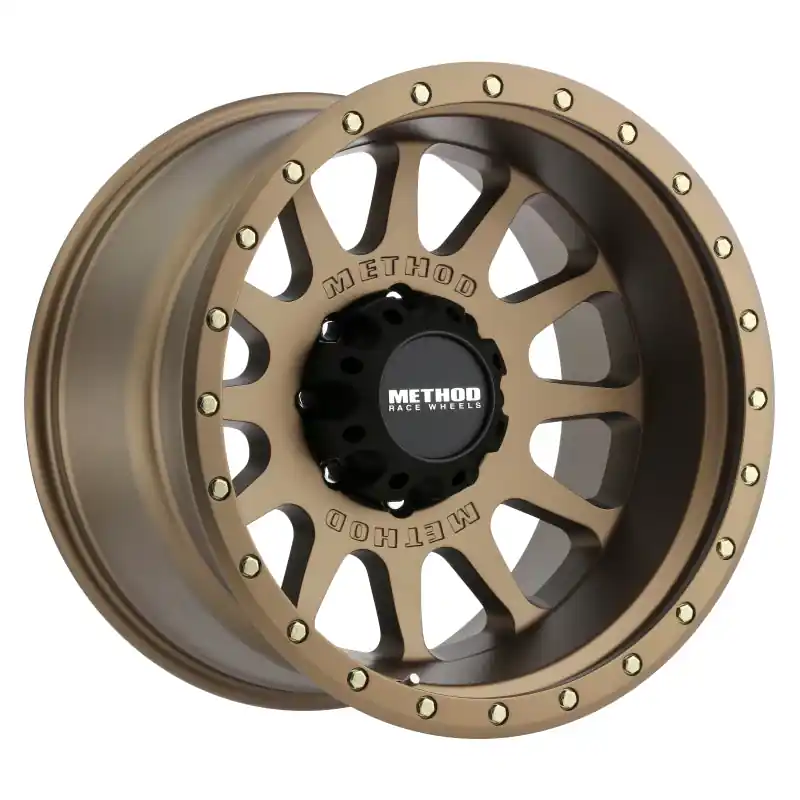 Place Order Method MR605 NV 20x12 -52mm Offset 8x170 124.9mm CB Method Bronze Wheel