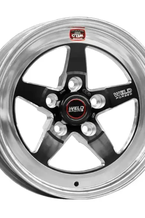 Weld S71 15x8 / 5x4.5 BP / 6.5in. BS Black Wheel (Low Pad) - Non-Beadlock Latest