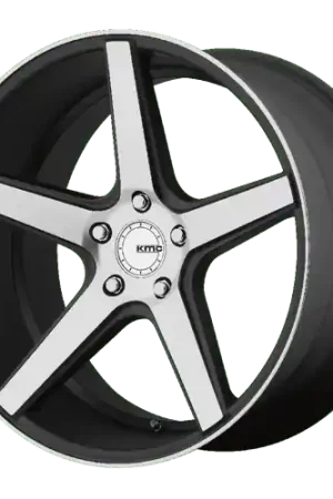 Weekend Sale KM685 20X10.5 5X112 S-BLK MACH 45MM