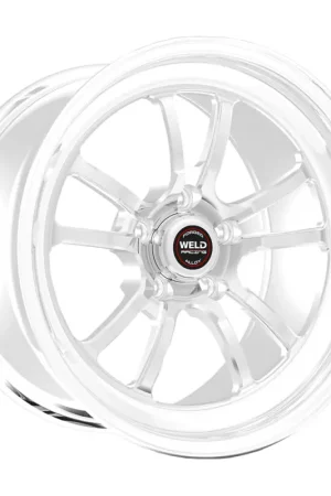 New Release Weld S70 20x10.5 / 5x115mm BP / 5.3in. BS Polished Wheel (High Pad) - Non-Beadlock
