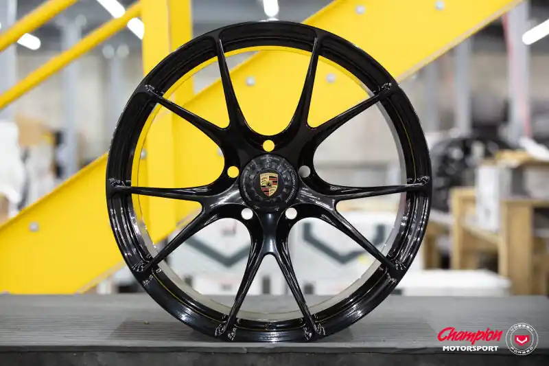 Vossen X Champion RS74 21X13 / ET31 / Gloss Black Wheel / Centerlock / 911 GT3RS 992 - Rear Order Now
