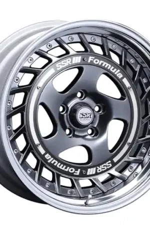 Special Discount SSR Formula Aero Spoke 18x9.5 +43 NR 5/100 Prism Dark Gunmetal Wheel SPECIAL ORDER-NO CANCELLATION
