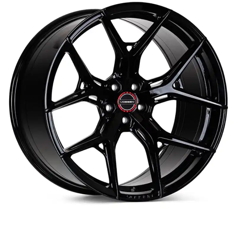 Vossen HF-5 22x9.5 / 5x130 / ET53 / Flat Face / 71.6 - GB- - Gloss Black Wheel Limited Offer