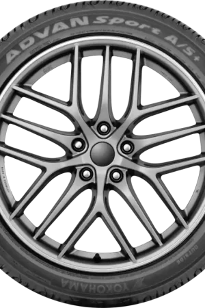 Fast Shipping Yokohama Advan Sport A/S+ Tire - 225/55R16 95W