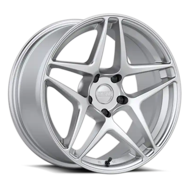 Kansei K15H Astro 19x10.5in / 5x114.3 BP / 22mm Offset / 73.1mm Bore - Hyper Silver Wheel Premium