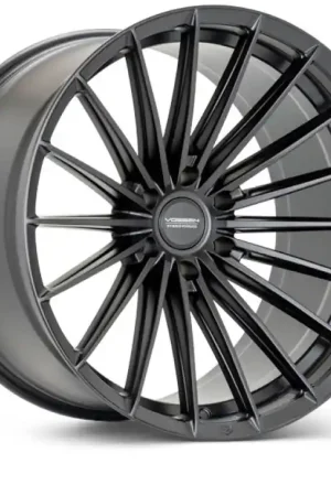 Hassle-Free Returns Vossen HFX-4 20x9.5 - 6x139.7 - ET30 - Deep - 106.1 - Satin Black Wheel