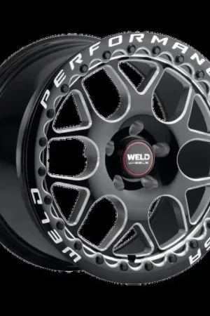 Weld Solana Beadlock 17x10 / 5x114.3 BP / ET48 / 78.1mm Bore - Gloss Black MIL DIA Wheel Markdown