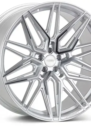 Vossen HF-7 20X10.5 / 5X112 / ET25 / Deep Face / 66.5 - Silver Polished Wheel Buy Online