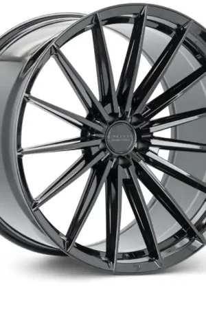 Vossen HFX-4 20x9 - 5x112 - ET25 - Flat - 66.5 - Gloss Black Wheel Fast Shipping