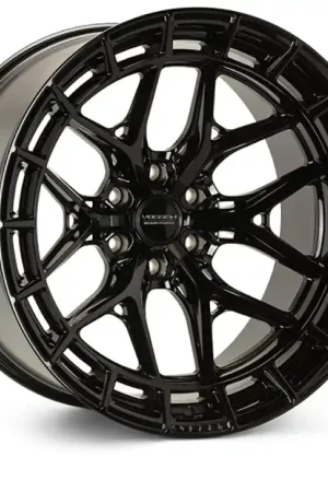 While Supplies Last Vossen HFX-1 20x9.5 - 6x139.7 - ET30 - Deep - 106.1 - Gloss Black Wheel