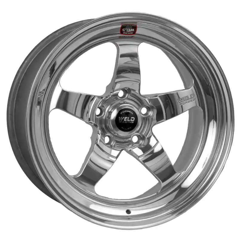 Weld S71 17x12 / 5x4.5 BP / 6.7in. BS Polished Wheel (High Pad) - Non-Beadlock Mega Sale