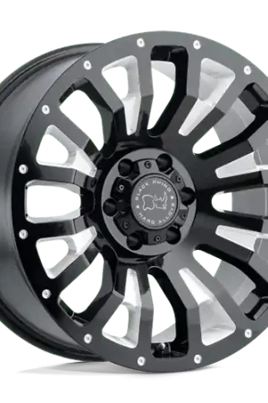 BRPNT 20X9.5 8X6.5 G-BLK-MILL 6MM Flash Sale