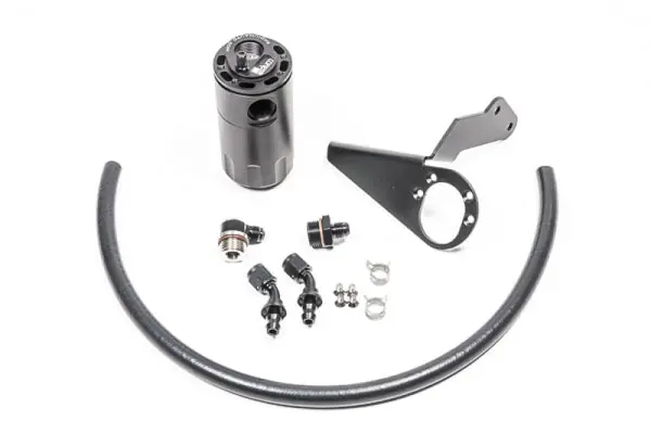 New Release Radium Engineering PCV Catch Can Kit Nissan Z33 V35 VQ35DE Fluid Lock