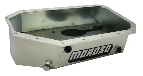 Moroso Acura/Honda K Series Swap Road Race Baffled Extra Capacity 5.5in Steel Oil Pan Genuine