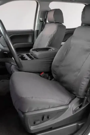 Free Shipping Covercraft 07-13 Chevrolet Tahoe Polycotton SeatSaver Custom Front Row Seat Covers - Grey