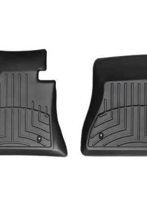 WeatherTech 12-14 Toyota Tacoma Front FloorLiners - Black Special Discount